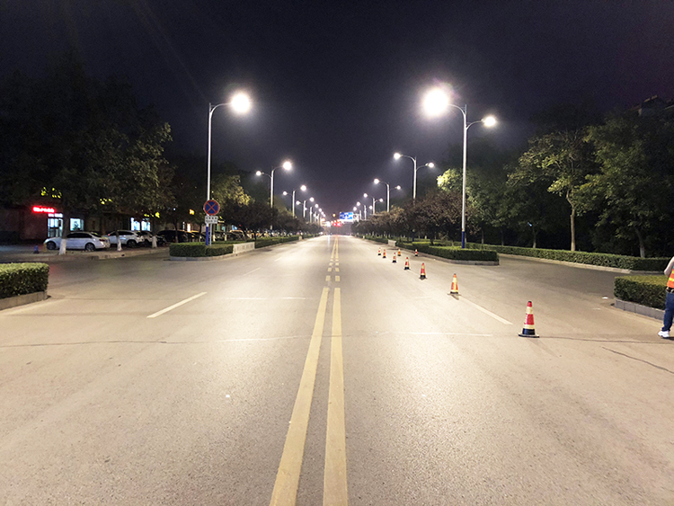 桓臺縣漁洋街、中心大街路燈節(jié)能改造工程